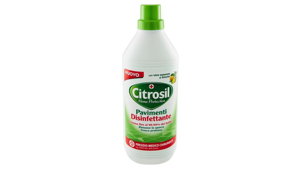 Citrosil Home Protection Pavimenti Disinfettante con vere essenze di limone