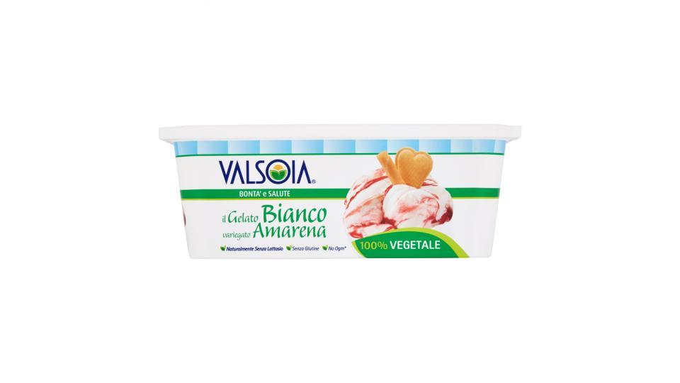 Valsoia Bontà e Salute il Gelato Bianco variegato Amarena