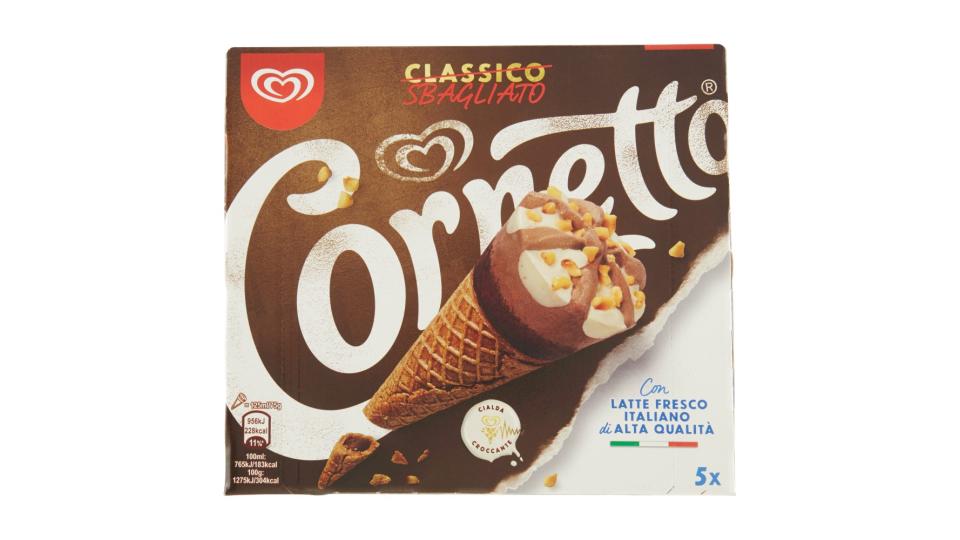 Cornetto Algida Classico Sbagliato