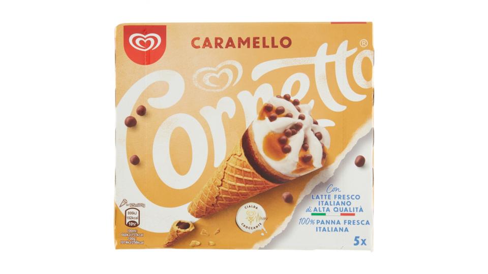 Cornetto Algida Caramello