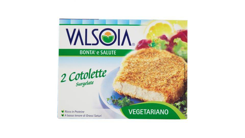 Valsoia Bontà e Salute 2 Cotolette Surgelate