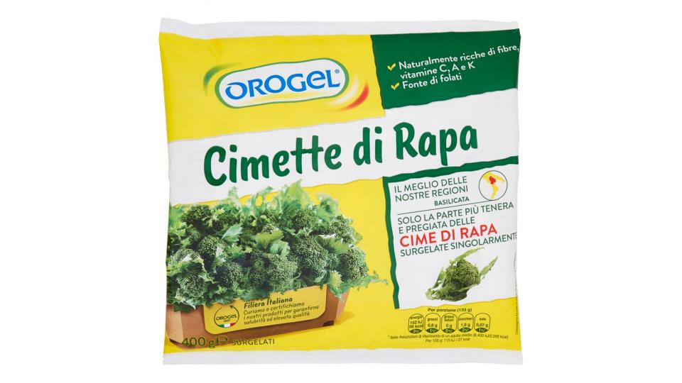 Orogel Cimette di Rapa Surgelati