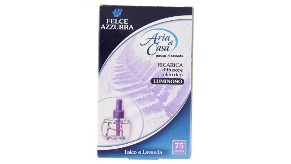 Felce Azzurra Aria di Casa Ricarica Diffusore elettrico Talco e Lavanda