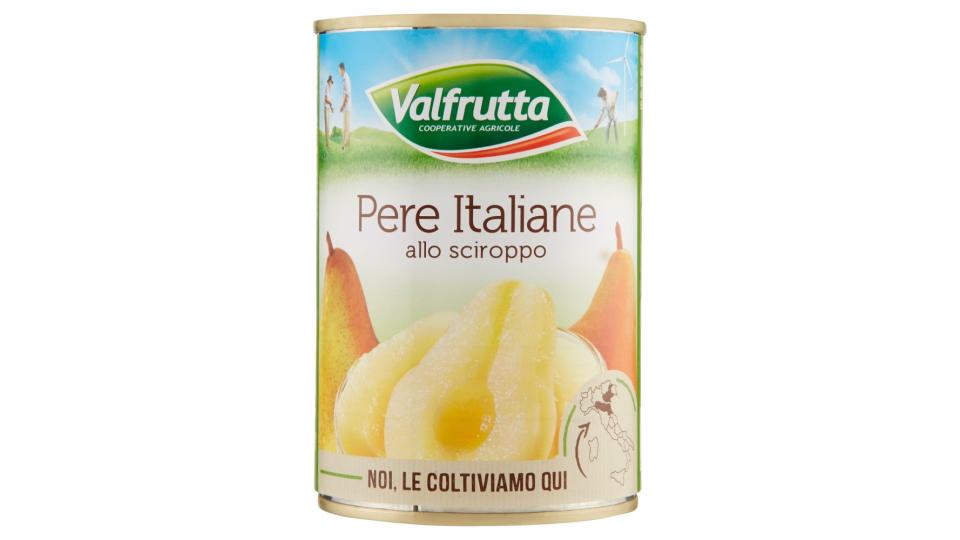 Valfrutta Pere Italiane allo sciroppo