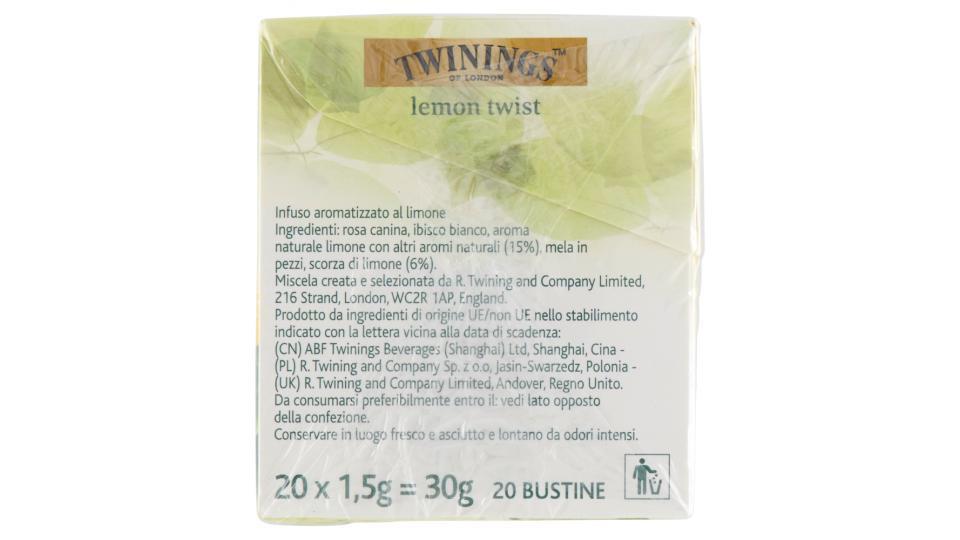 Twinings Infuso Aromatizzato Lemon Twist