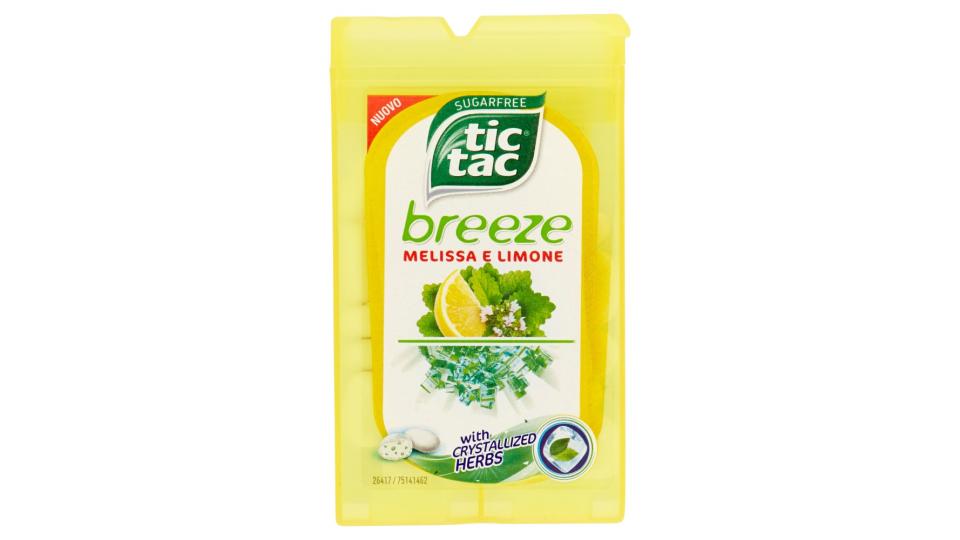 tic tac breeze Melissa e Limone