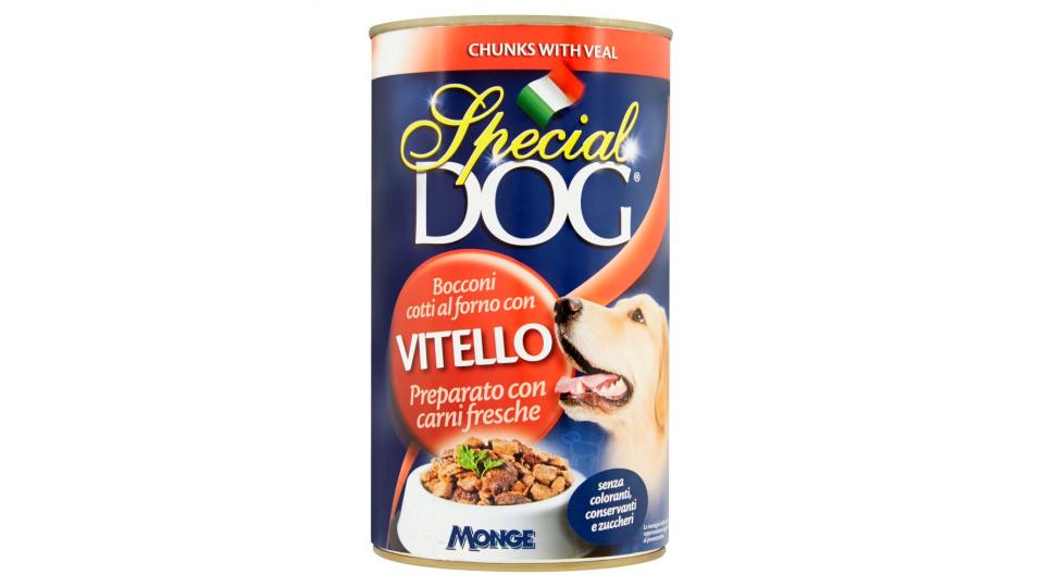 Special Dog Bocconi cotti al forno con vitello
