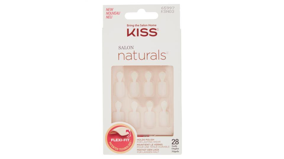 Kiss Unghie artificiali Salon Naturals Double Take KSN03