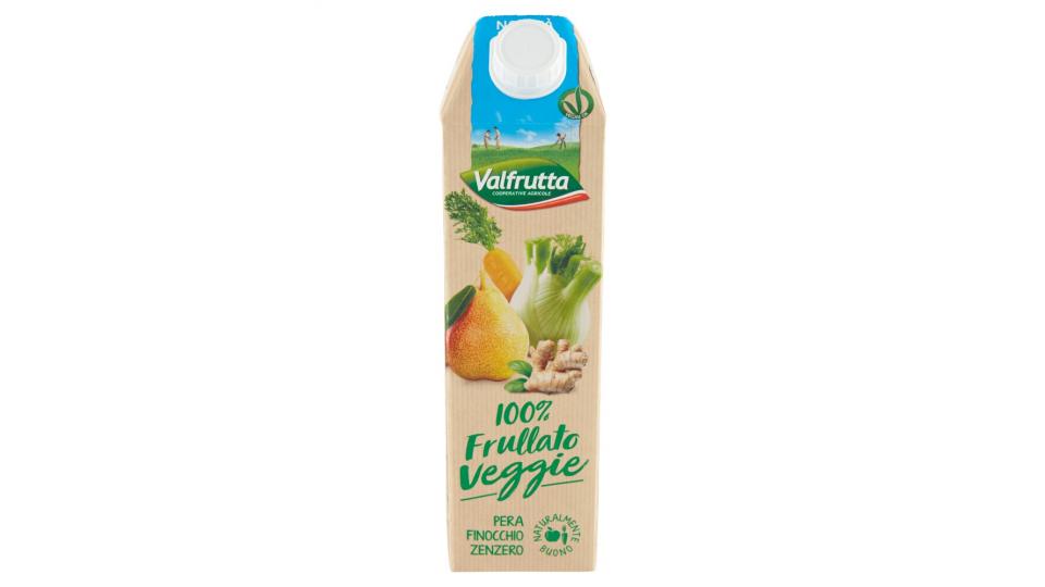 Valfrutta 100% Frullato Veggie Pera Finocchio Zenzero