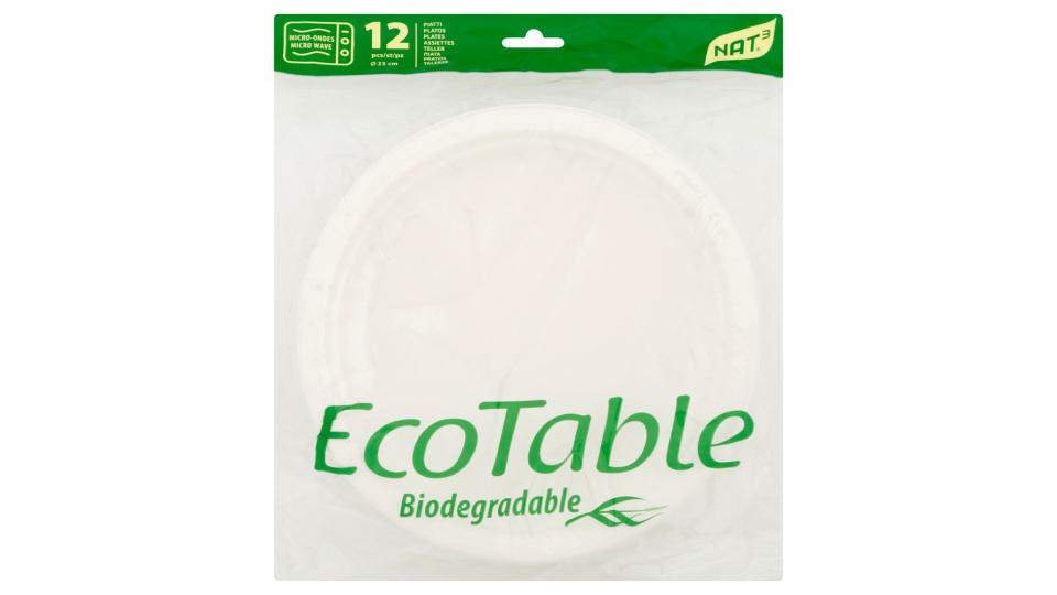 NAT3 Ecotable biodegradable