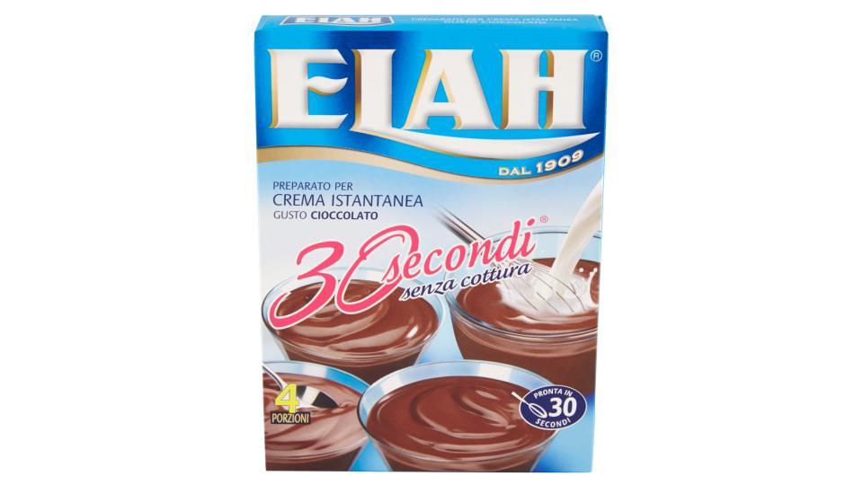 Elah Preparato per Crema Istantanea Gusto Cioccolato 30 secondi