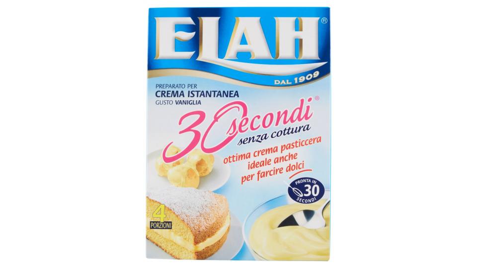 Elah Preparato per Crema Istantanea Gusto Vaniglia 30 secondi