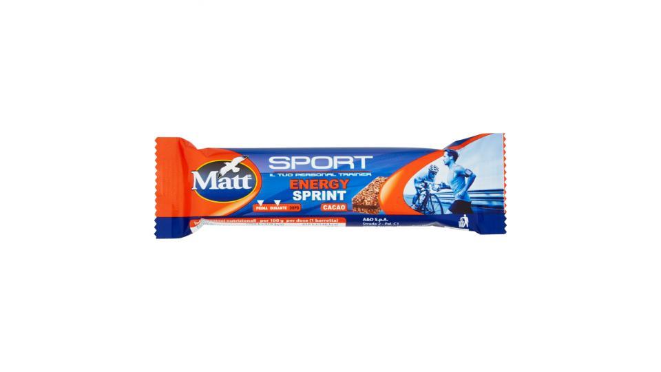 Matt Sport Energy Sprint Cacao