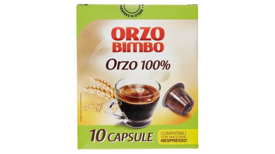 Orzo Bimbo Orzo 100% 10 capsule