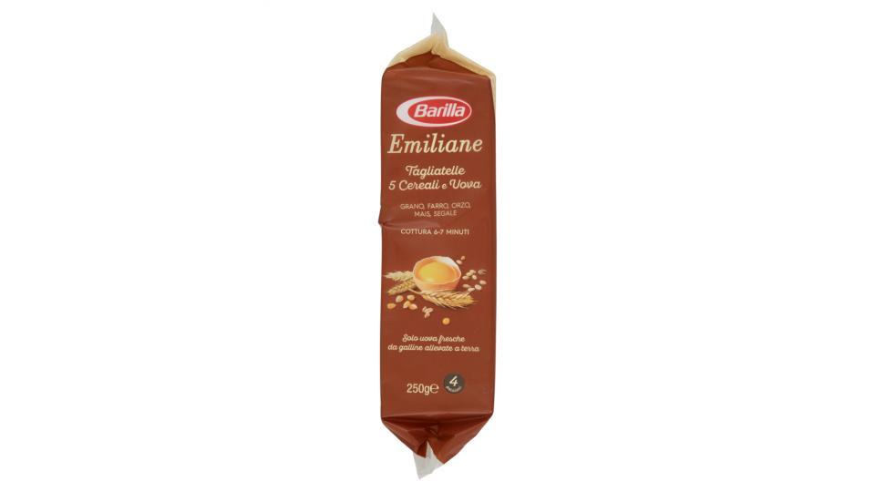 Barilla Emiliane Tagliatelle 5 Cereali e Uova Buone e Rustiche