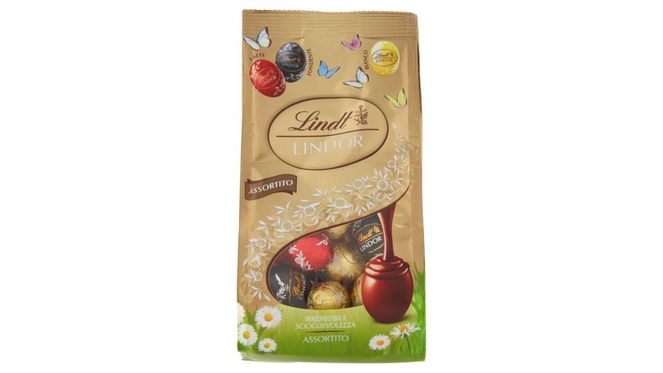 Lindt Lindor Assortito Latte - Fondente - Bianco