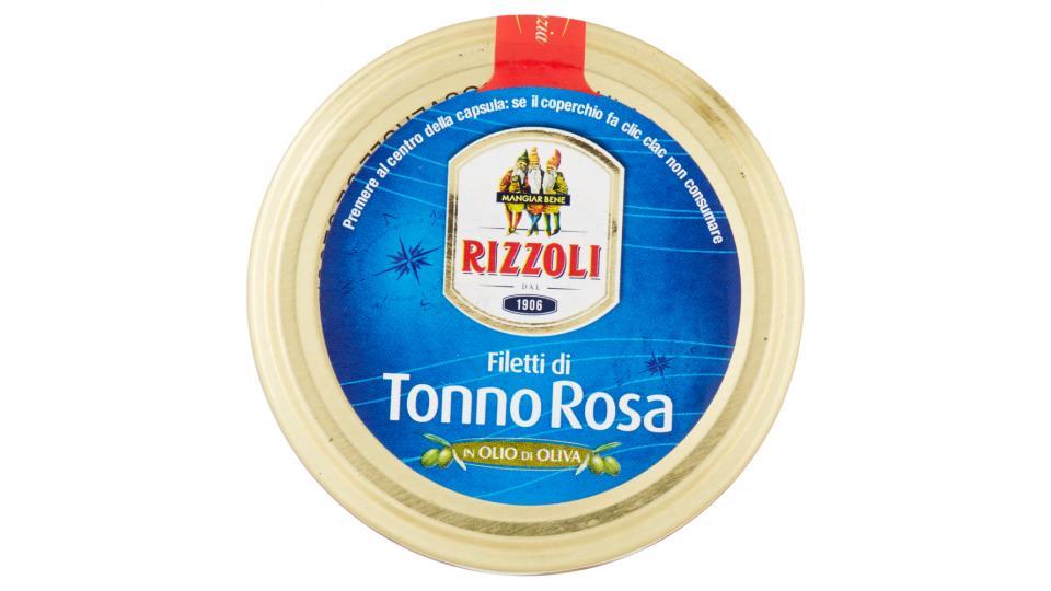 Rizzoli Filetti di Tonno Rosa in Olio di Oliva