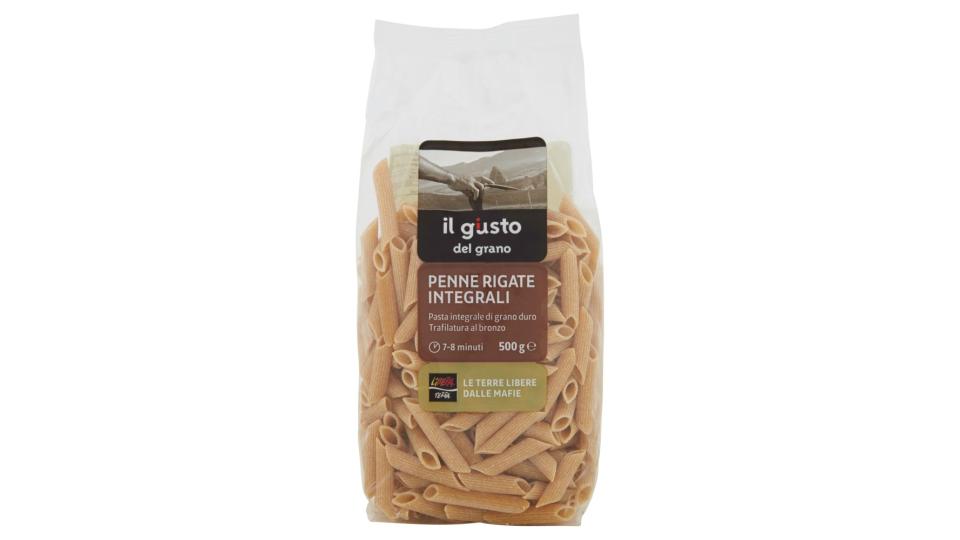 Libera Terra Il giusto gusto del grano Penne Rigate Integrali
