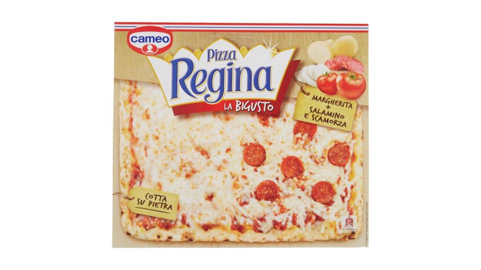 cameo Pizza Regina la Bigusto Margherita + Salamino e Scamorza