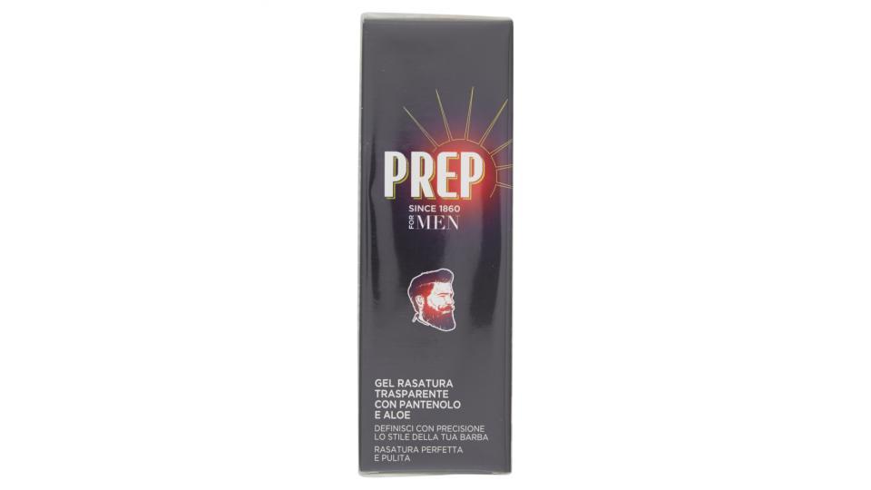 Prep For Men Gel Rasatura Trasparente con Pantenolo e Aloe