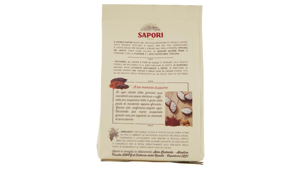 Sapori Ricciarelli Cacao e Fave di Cacao