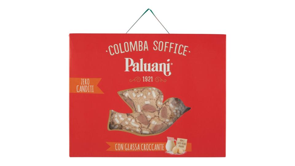 Paluani Colomba Soffice Zero Canditi