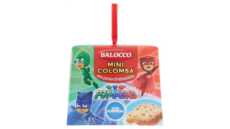 Balocco Mini Colomba con gocce di cioccolato PJMasks