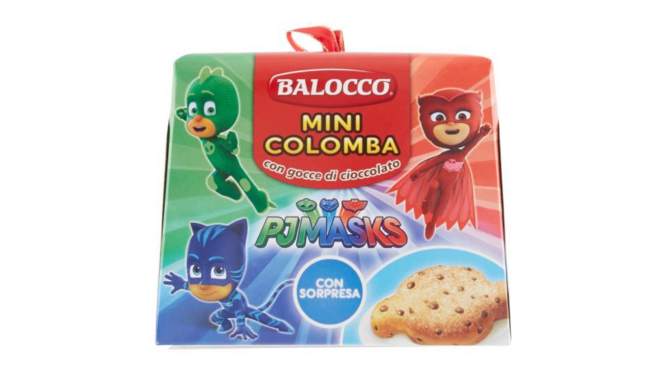 Balocco Mini Colomba con gocce di cioccolato PJMasks