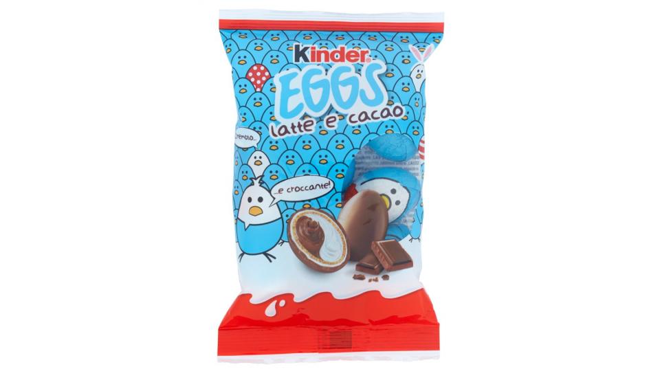 Kinder Eggs latte e cacao