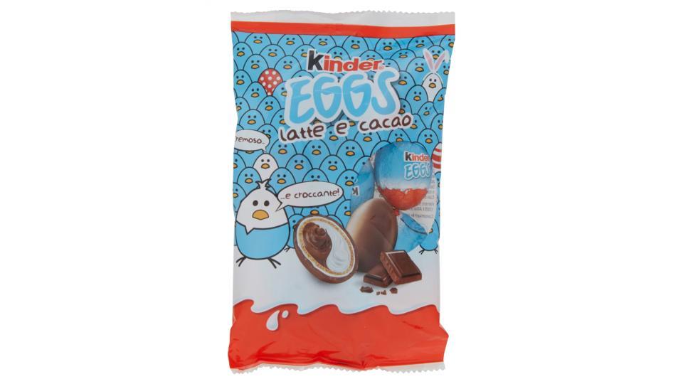 Kinder Eggs latte e cacao