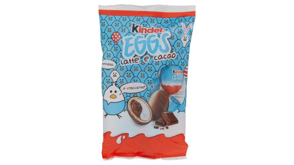 Kinder Eggs latte e cacao