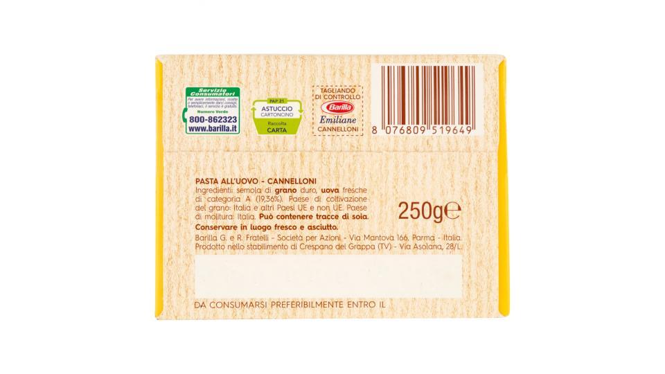 Barilla Emiliane Cannelloni all'uovo