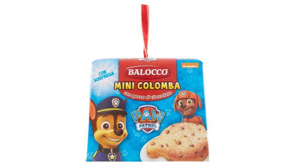 Balocco Mini Colomba con gocce di cioccolato Paw Patrol