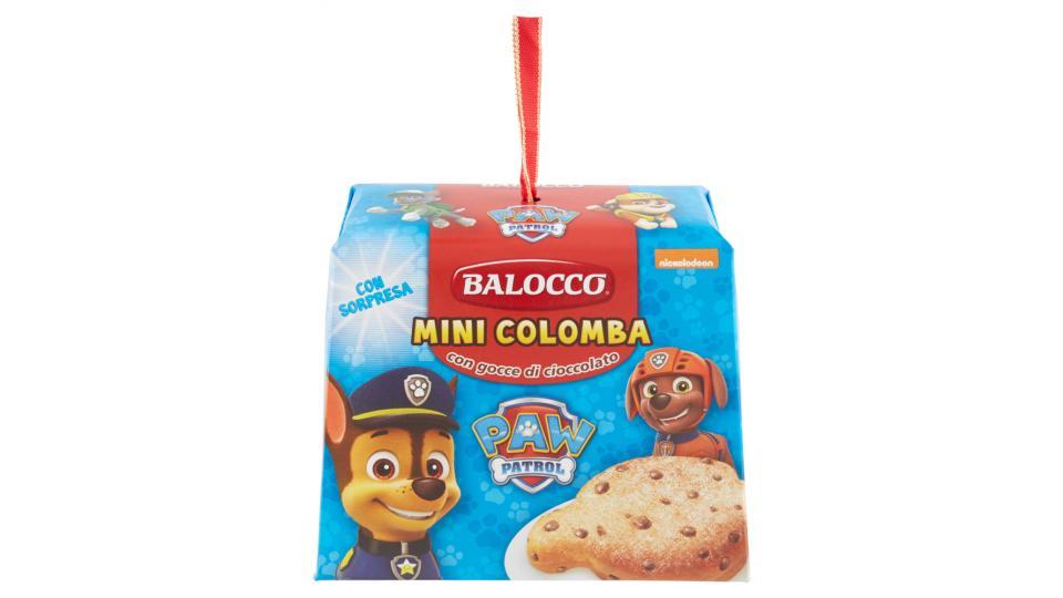 Balocco Mini Colomba con gocce di cioccolato Paw Patrol