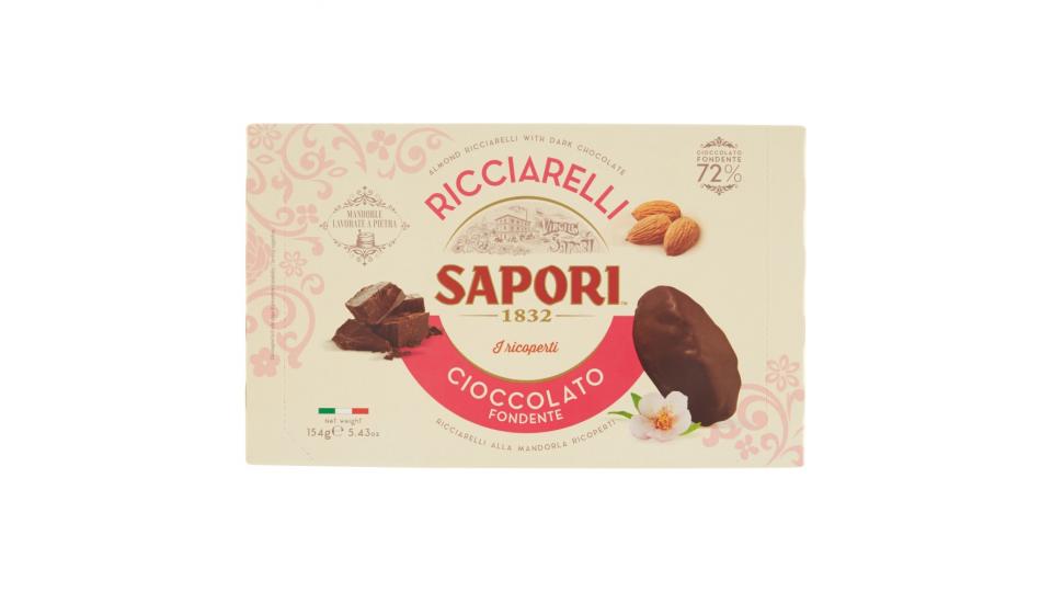 Sapori Ricciarelli Cioccolato Fondente