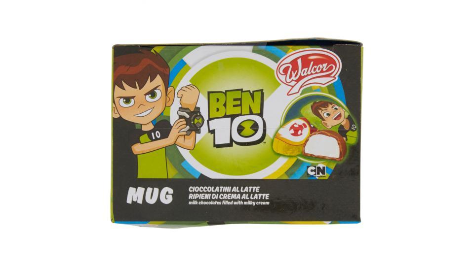 Walcor Mug Cioccolatini al Latte Ripieni di Crema al Latte Ben 10