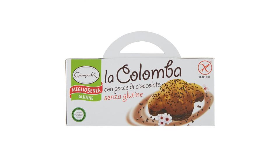 Giampaoli MeglioSenza Glutine la Colomba con gocce di cioccolato