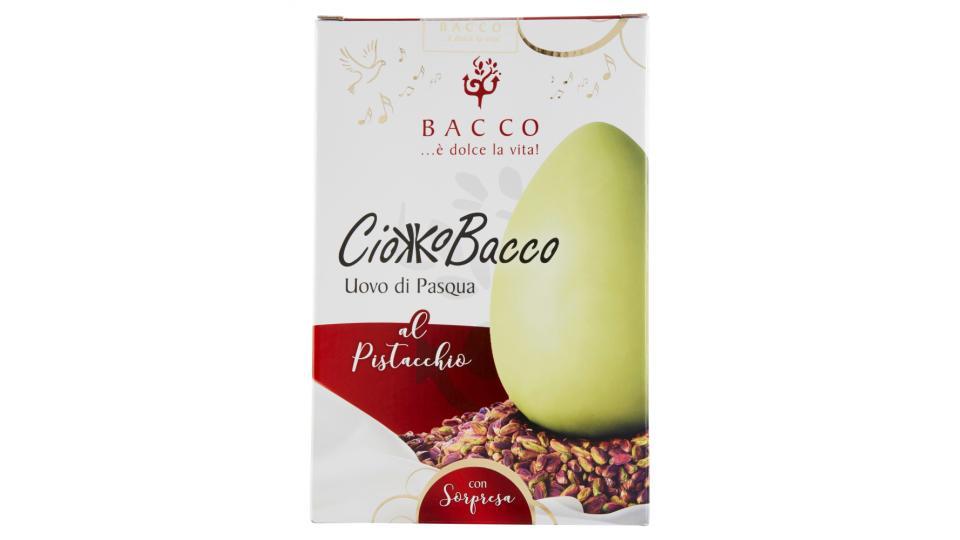 Bacco CiokkoBacco Uovo di Pasqua al Pistacchio