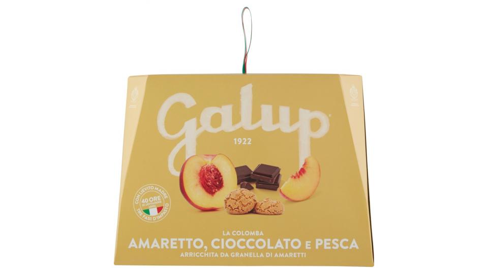 Galup la Colomba Amaretto, Cioccolato e Pesca