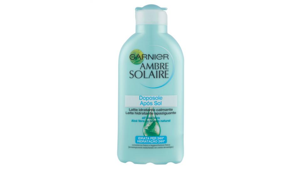 Garnier Ambre Solaire - Latte doposole idratante calmante