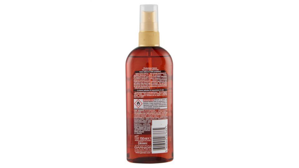 Garnier Ambre Solaire - Olio protettivo abbronzatura dorata IP 6