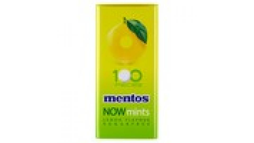 Mentos Now Mints Lemon Flavour Sugarfree