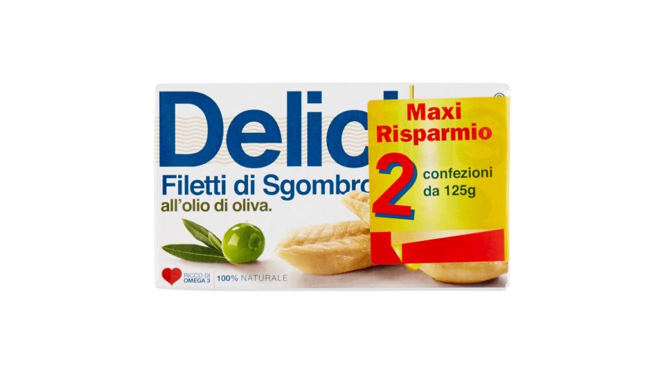 Donzela Filetti Di Sgombro All'olio Di Oliva