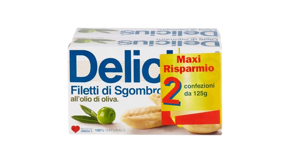 Donzela Filetti Di Sgombro All'olio Di Oliva