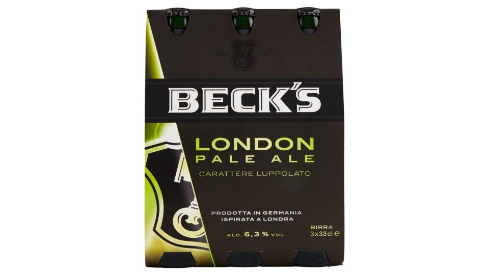 Beck's London Pale Ale Carattere Luppolato