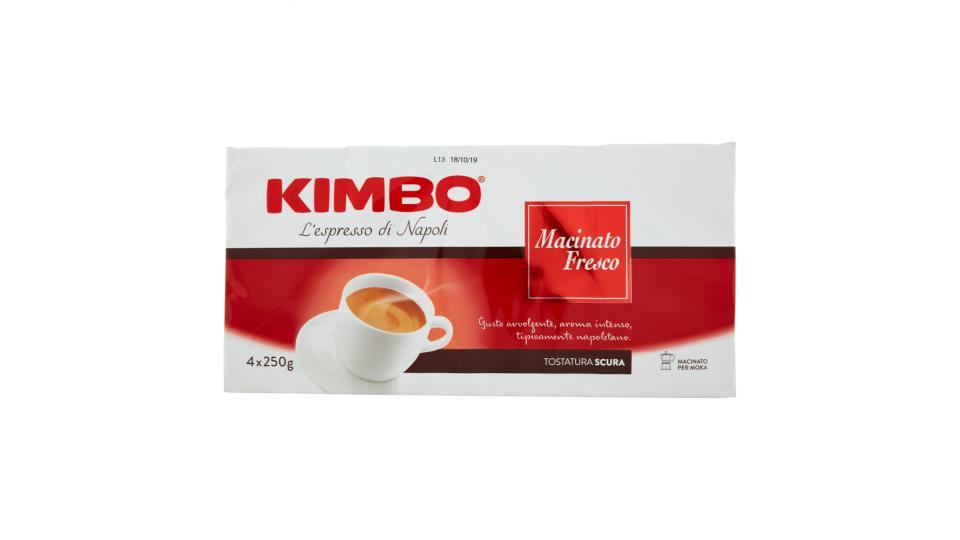 Kimbo - Caff, Macinato fresco - 