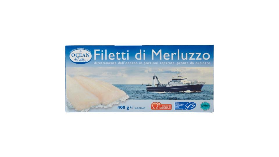 Ocean 47 Filetti Di Merluzzo Surgelati