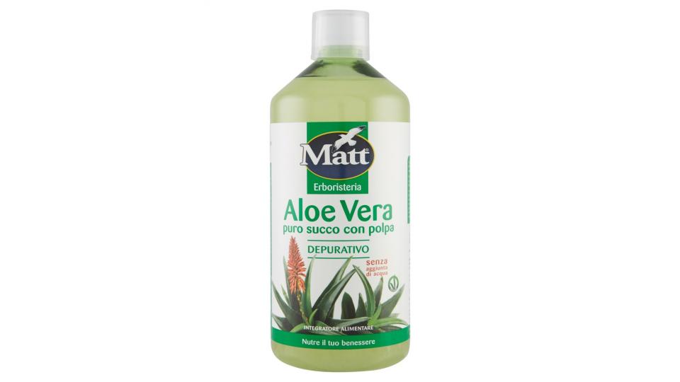 Matt Erboristeria Aloe Vera Puro Succo Con Polpa