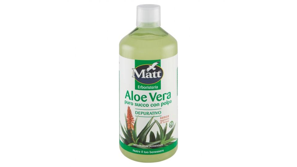 Matt Erboristeria Aloe Vera Puro Succo Con Polpa