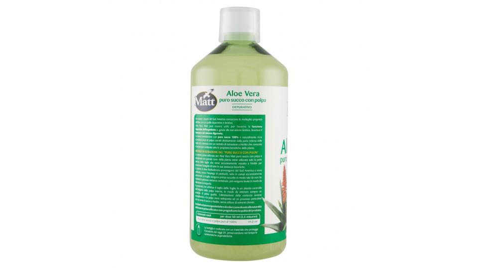 Matt Erboristeria Aloe Vera Puro Succo Con Polpa